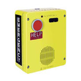 GAI-Tronics 393AL-002 Single Button, Surface-Mount Emergency Telephone With Voice Annunciation Option, Aluminum